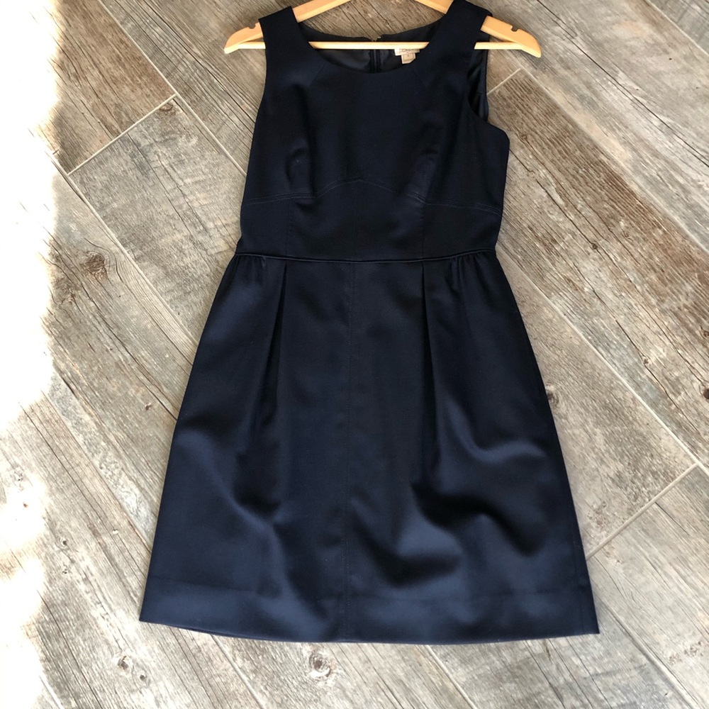 J. Crew navy dress